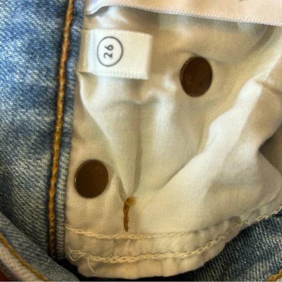 GRLFRND The Kendall Blue High Rise Stretchy Skinny Jeans From Revolve W26/L28 - Picture 7 of 14